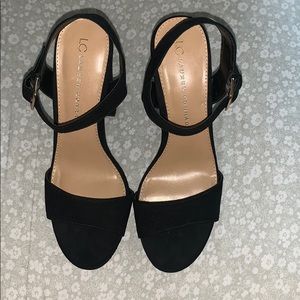 LC Lauren Conrad black heels